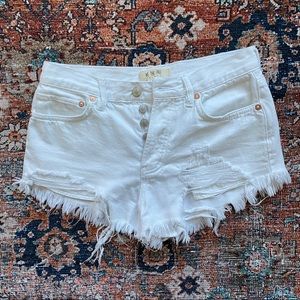 We the Free Loving Good Vibrations Cutoffs Size 25